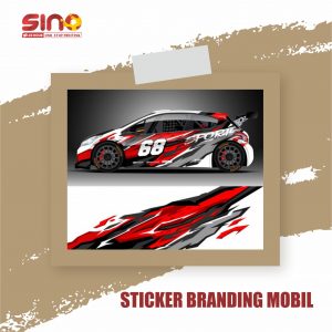 Stiker Branding Mobil